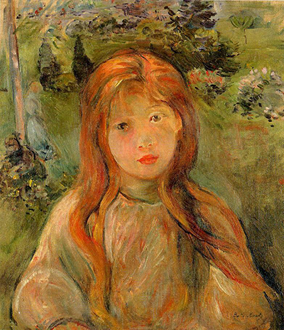 Little Girl at Mesnil Berthe Morisot